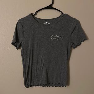 Hollister embroided top